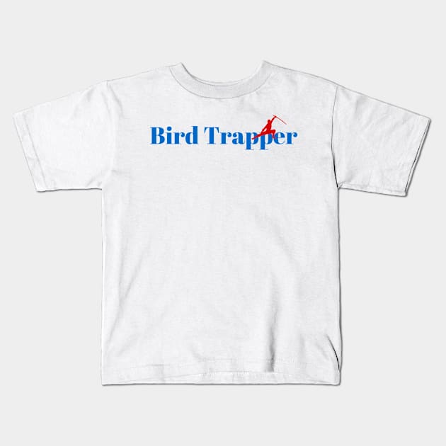 Master Bird Trapper Ninja Kids T-Shirt by ArtDesignDE